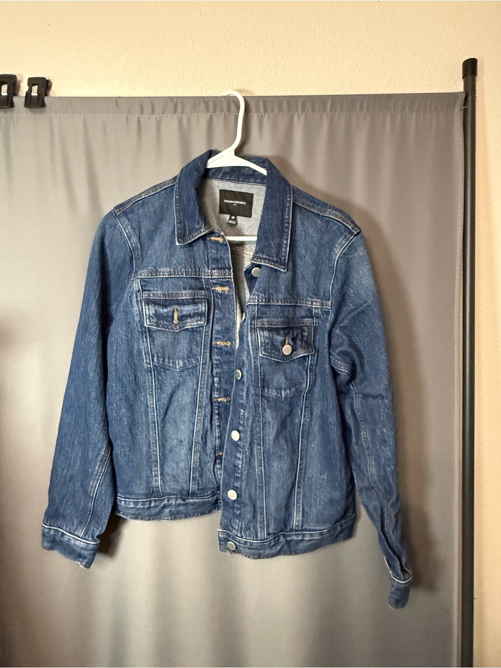 Banana Republic Factory Medium Blue Denim Jacket